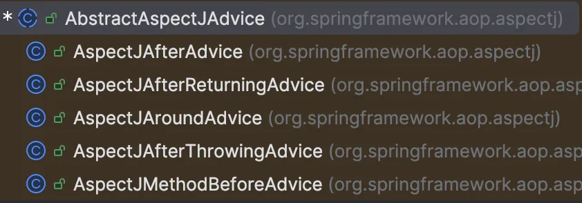 AbstractAspectJAdvice