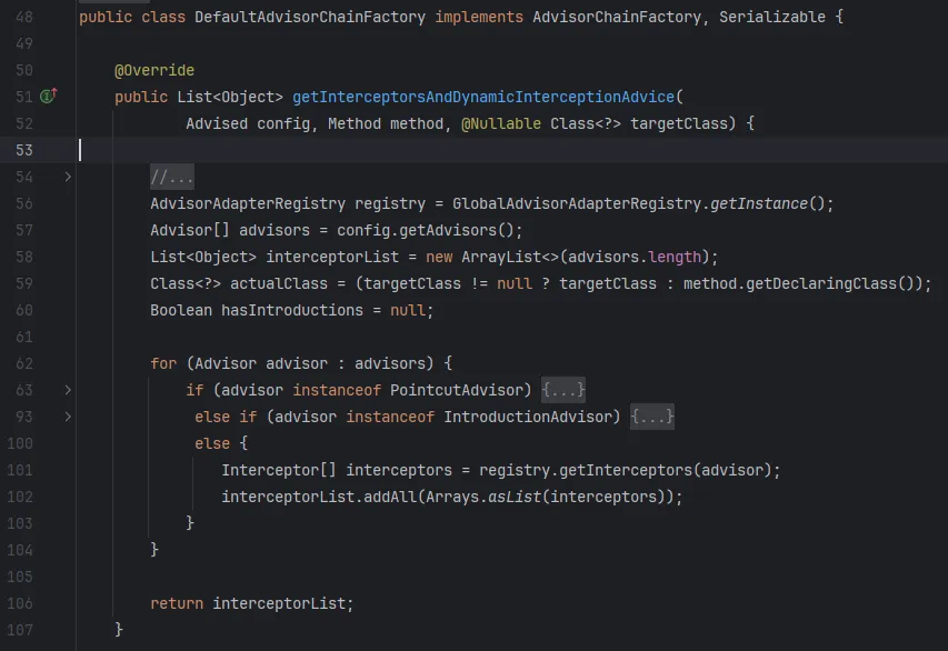 getInterceptorsAndDynamicInterceptionAdvice2