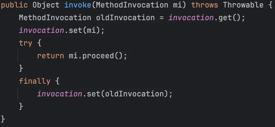 invoke