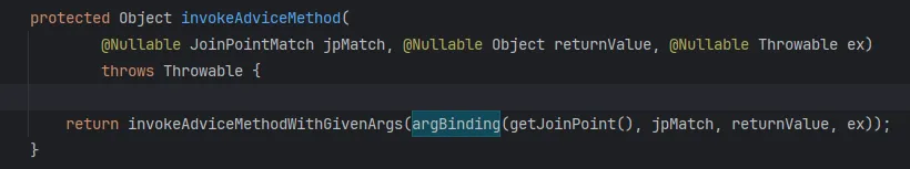 invokeAdviceMethod2